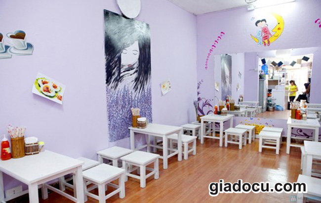 bàn ghế quán ăn văt