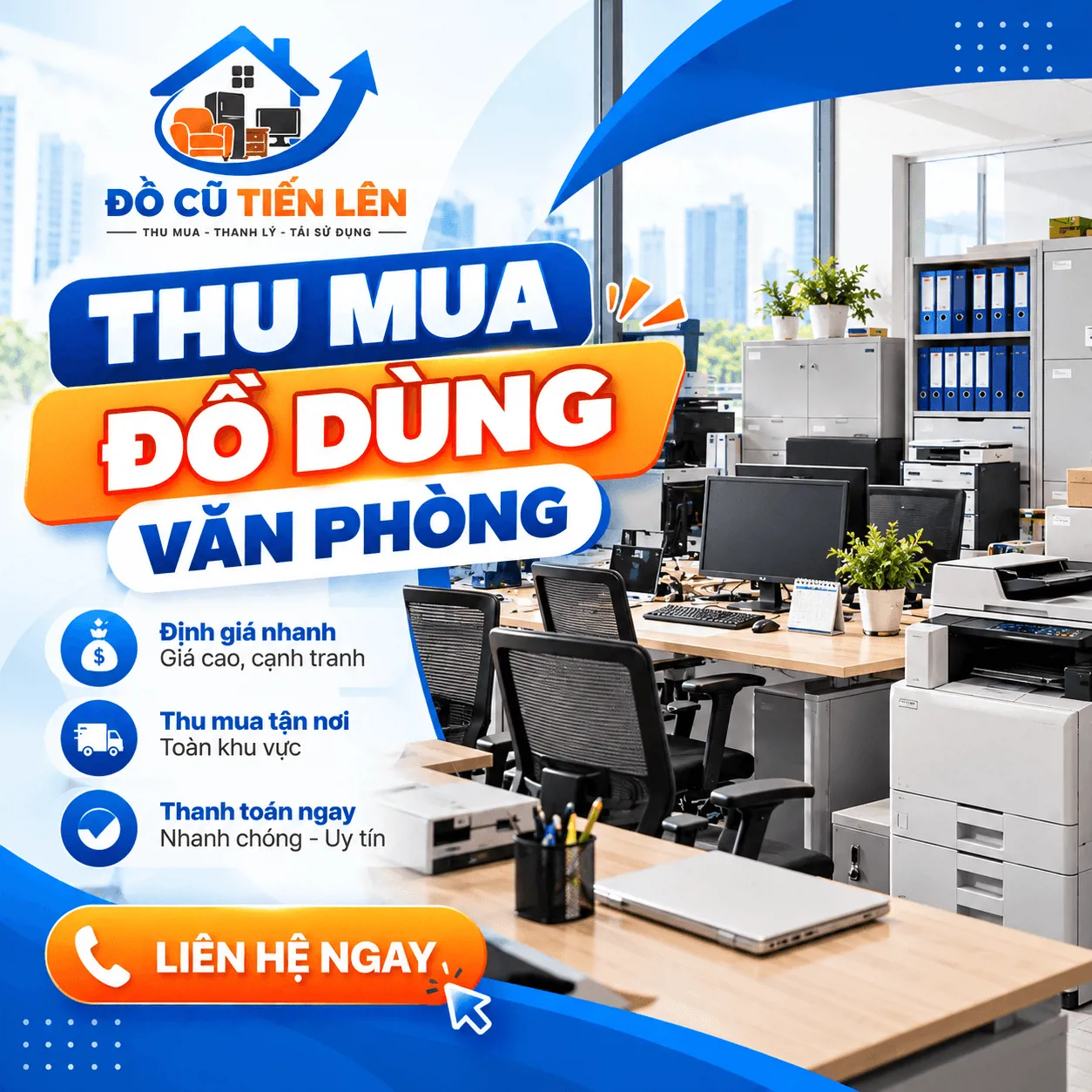 Thu mua đồ dùng văn phòng