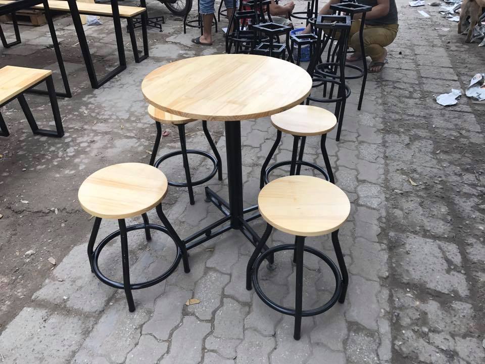 Thanh lý bàn ghế cafe tròn