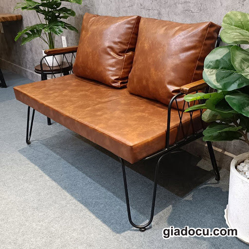Ghế sofa, sofa bọc da hoặc nỉ