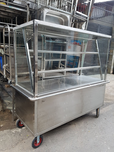 Thanh lý tủ xe inox