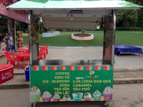 Thanh lý xe sinh tố inox